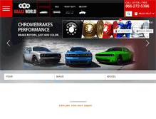 Tablet Screenshot of brakeworld.com